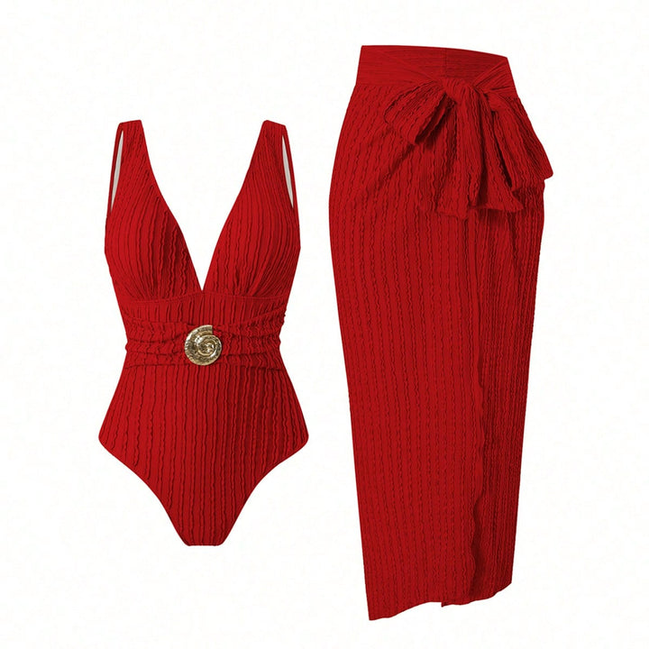 Women’s swimsuit with exclusive wrap skirt Mune Fashion