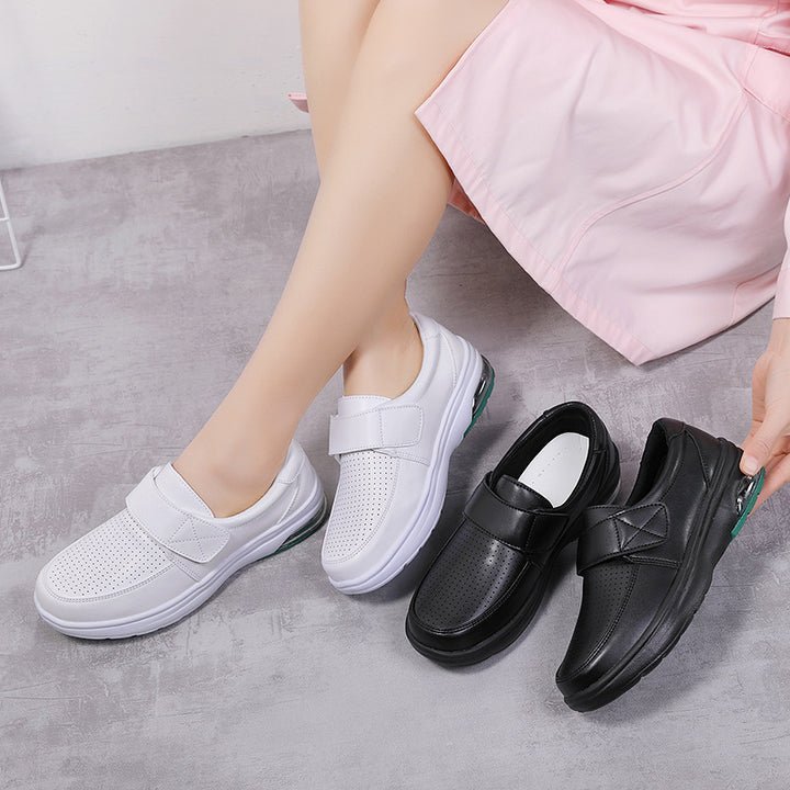 Men's orthopedic comfort slippers with Velcro and visible air cushion Mune Fashion