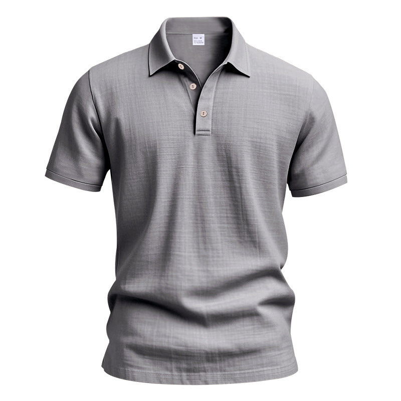 Men's nano lightweight structured polo with kent collar and concealed button placket Mune Fashion