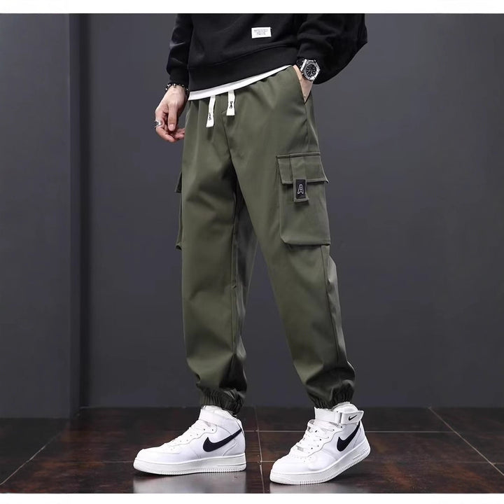 Men's Cargo Jogging Pants with Practical Side Pockets Mune Fashion