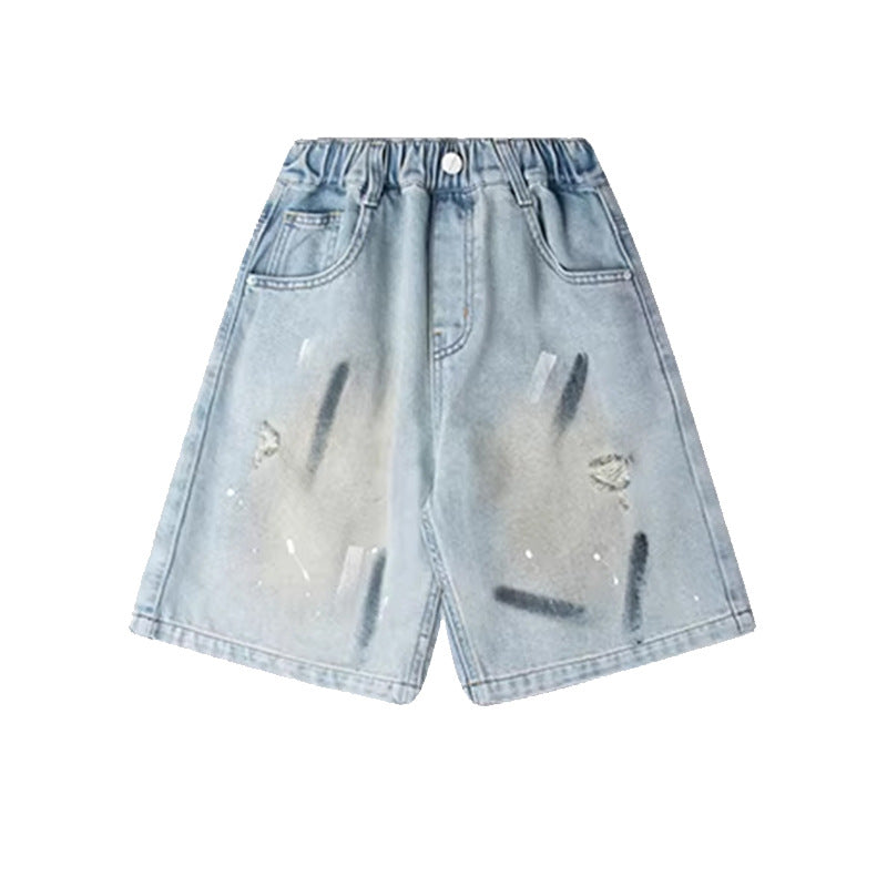 Unisex trendy Denim Bermudas Mune Fashion