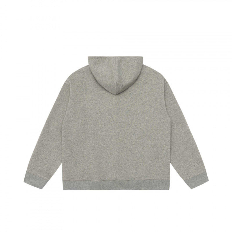 Unisex Hoodie Half-Zip Sweatshirt with Kangaroo Pocket and Ribbed Cuffs Mune Fashion