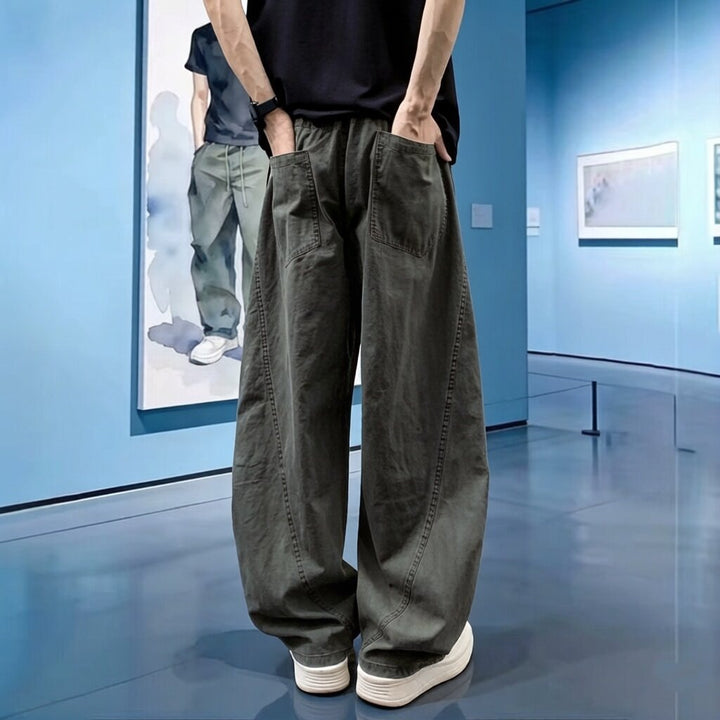 Men's Comfortable Cargo Pants with Practical Side Pockets Mune Fashion