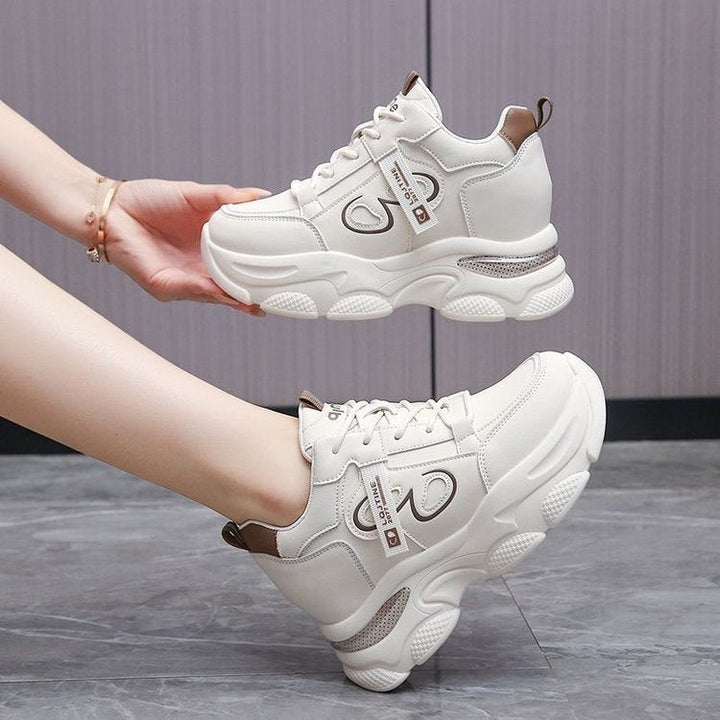 Women Sports Chunky Sneakers with Breathable Mesh Inserts and Robust Design Mune Fashion