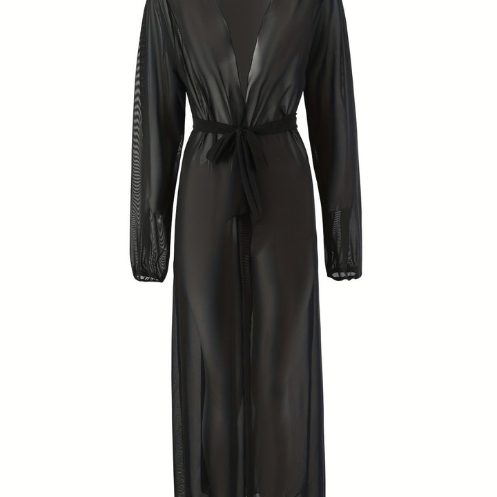 Women Transparent Maxi Dress Mune Fashion