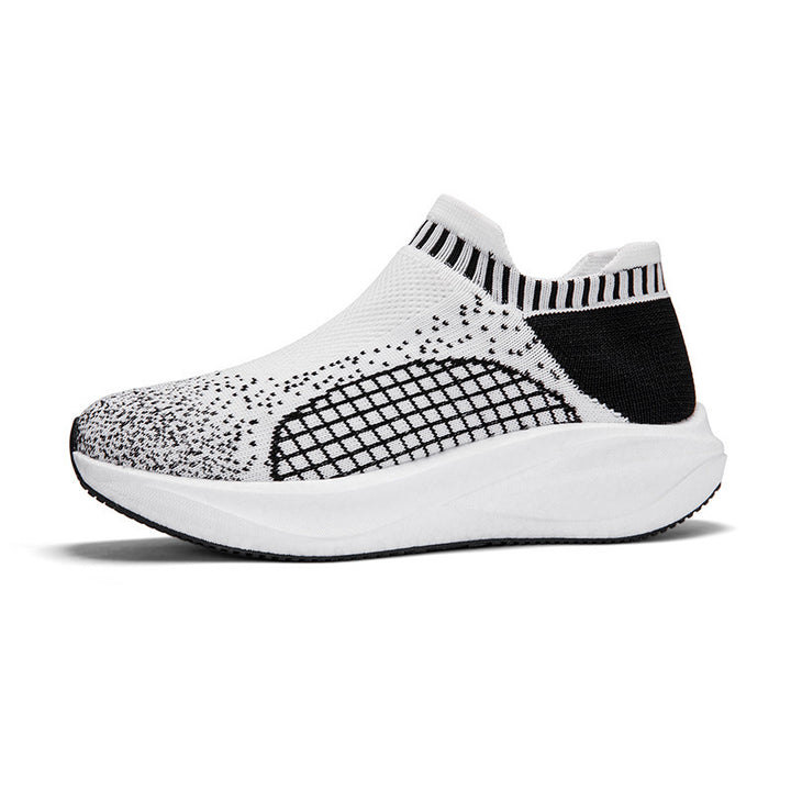 Unisex knitted sock sneaker with cushioned platform sole Mune Fashion