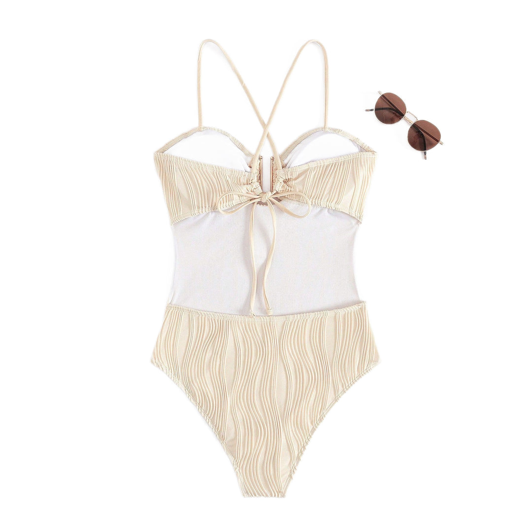 Ladies Elegant Swimsuit with Ruched Details Mune Fashion