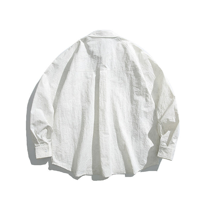 Unisex Boxy Overshirt Jacket with D-Ring and Hidden Chest Pocket Mune Fashion