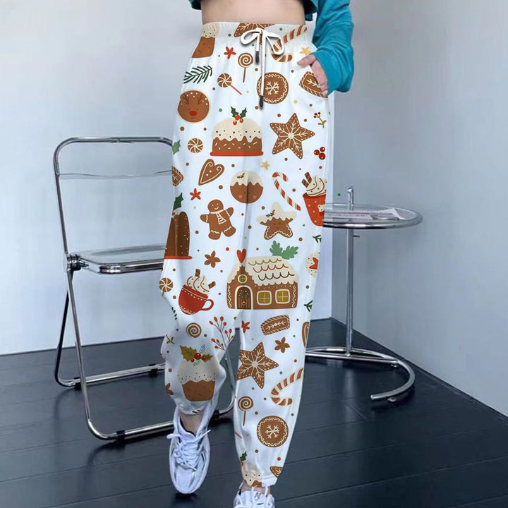 Women Patterned Leisure Pants Mune Fashion