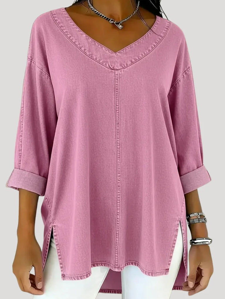 Women's Casual Denim Tunic