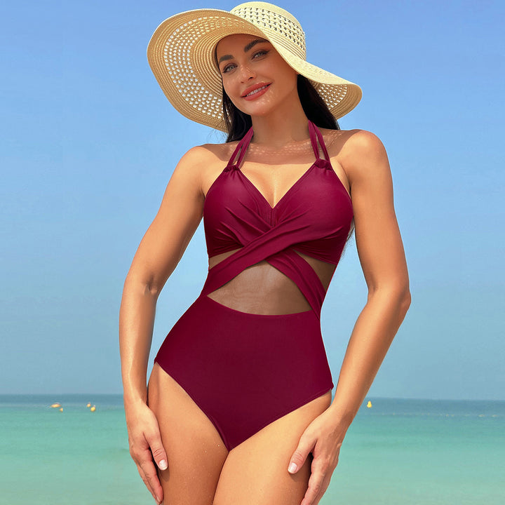 Women Elegant Swimsuit with Refined Cut-Outs and Adjustable Straps Mune Fashion