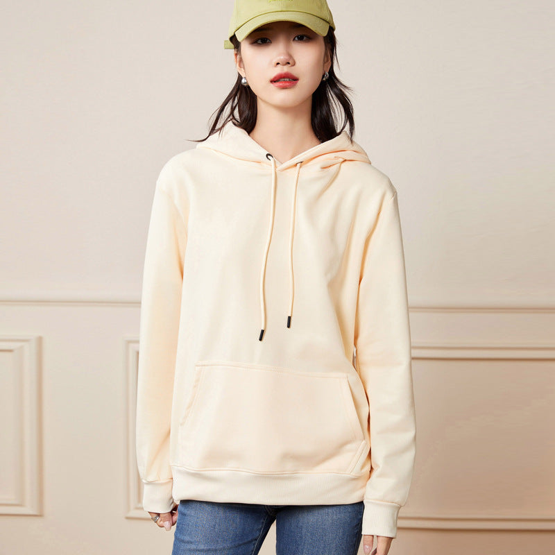 Women's Oversized Hoodie made of Cotton Blend with Kangaroo Pocket and Ribbed Cuffs Mune Fashion