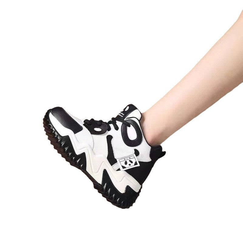 Ladies High-Top Sneakers with unconventional design and non-slip sole Mune Fashion