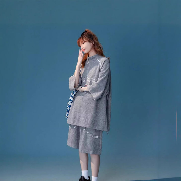 Women's Sporty Oversized Set Mune Fashion