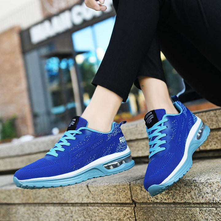 Women's breathable padded lightweight running shoes with air cushion Mune Fashion
