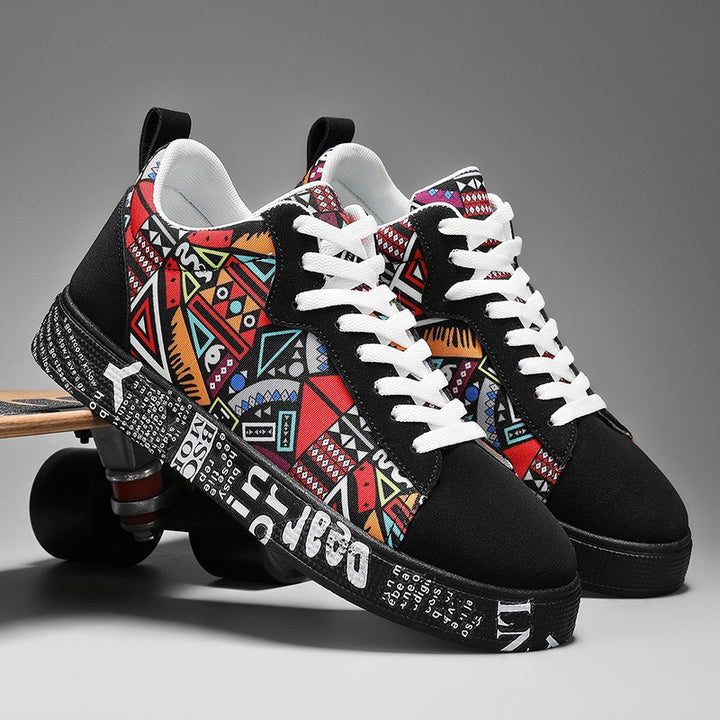Men's Fashion Leisure Sneakers with Eye-Catching Design Mune Fashion