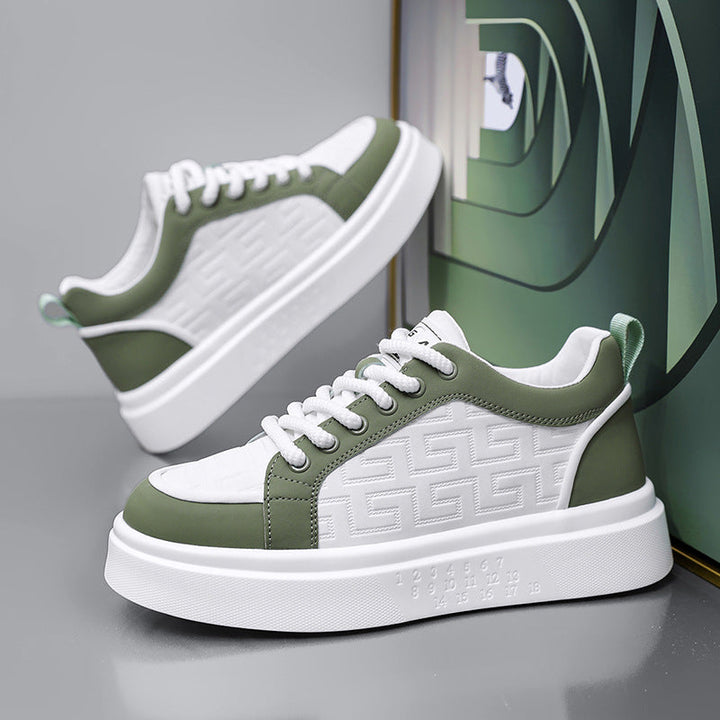 Women's Comfortable Sneakers with High Sole Mune Fashion
