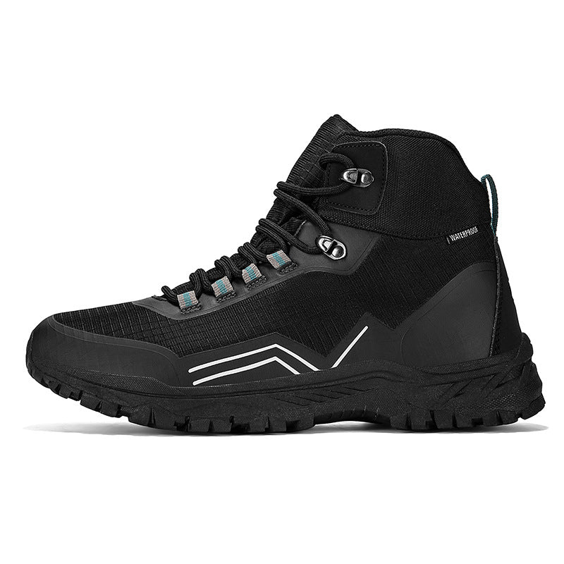Ladies ankle-high light hiking and trekking boots with padded shaft Mune Fashion