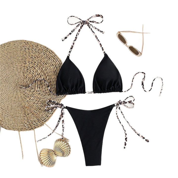 Ladies Triangle Bikini with unique straps Mune Fashion