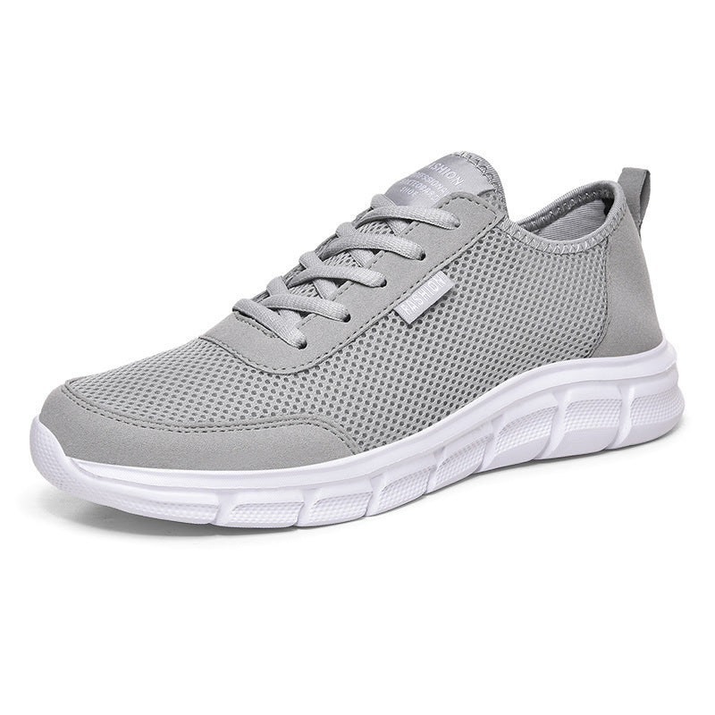 Unisex nan lightweight leisure sneakers with seamless mesh upper and viscoelastic midsole Mune Fashion