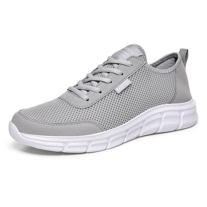 Unisex nan lightweight leisure sneakers with seamless mesh upper and viscoelastic midsole Mune Fashion