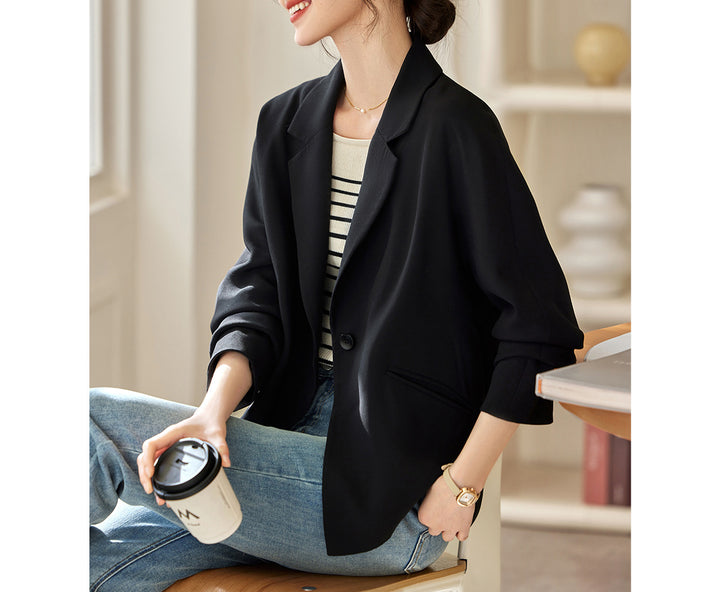 Ladies Elegant oversized Blazer jacket Drune