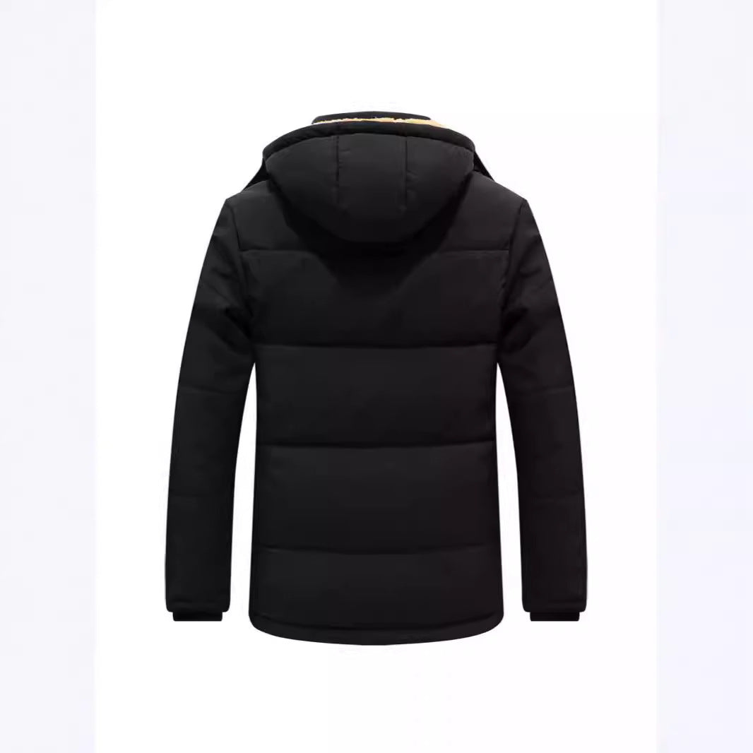 Men's thermo parka with cuddly teddy inner lining and windproof outer shell Mune Fashion