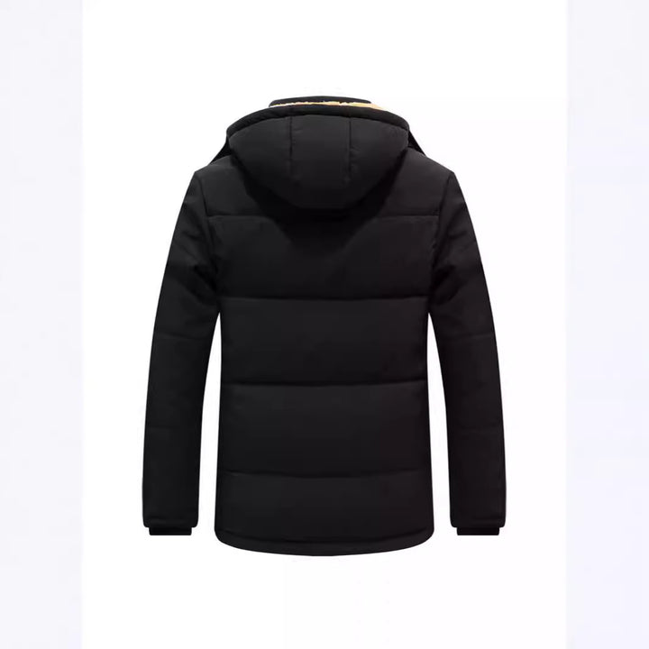 Men's thermo parka with cuddly teddy inner lining and windproof outer shell Mune Fashion