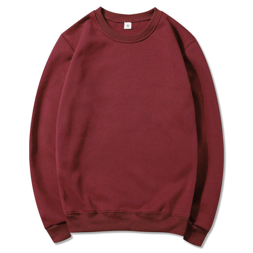 Unisex timeless crew neck sweater without hood with brushed inner side and reinforced neck Mune Fashion