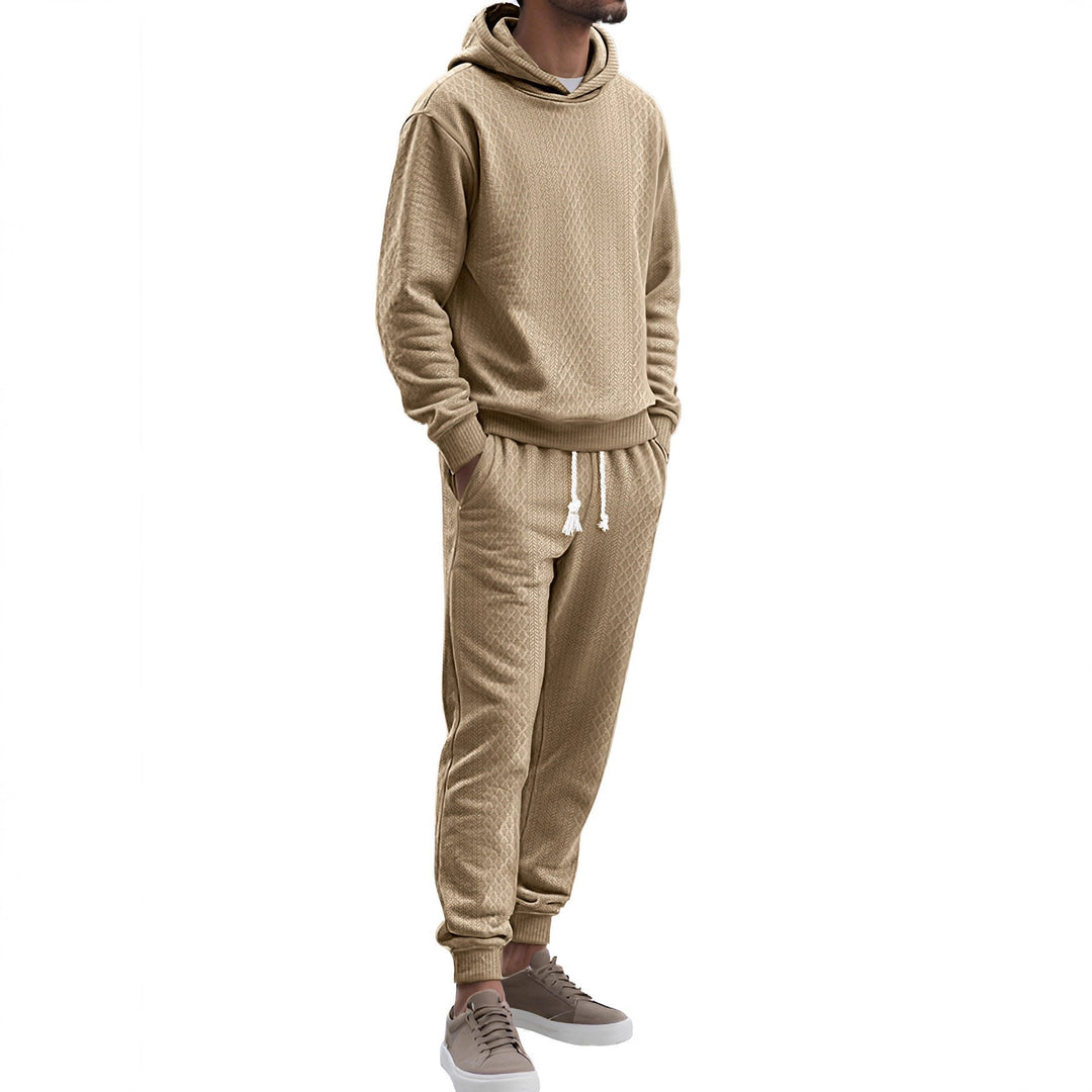 Men's Structured Lounge Set with Hoodie and Joggers Mune Fashion