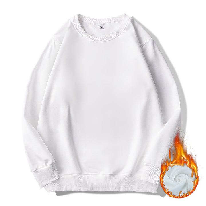 Unisex Thermo-Fleece Sweatshirt with Round Neck and Brushed Inner Lining Mune Fashion