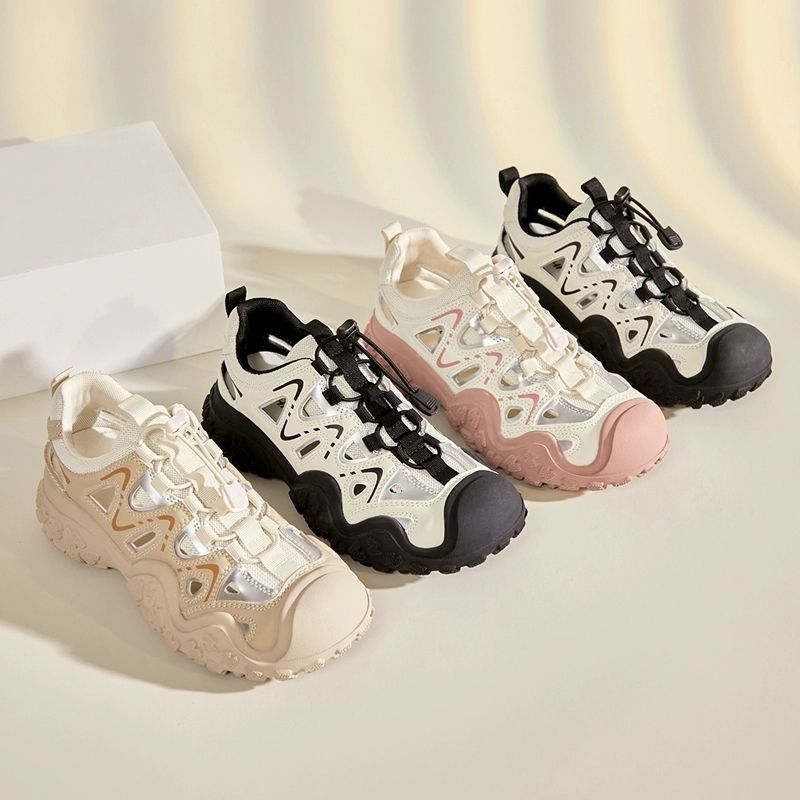 Women's Sporty Sneakers with Breathable Mesh Upper and Non-Slip Sole Mune Fashion