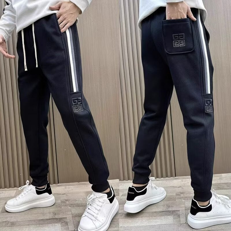 Men's sporty jogging pants with pockets Mune Fashion