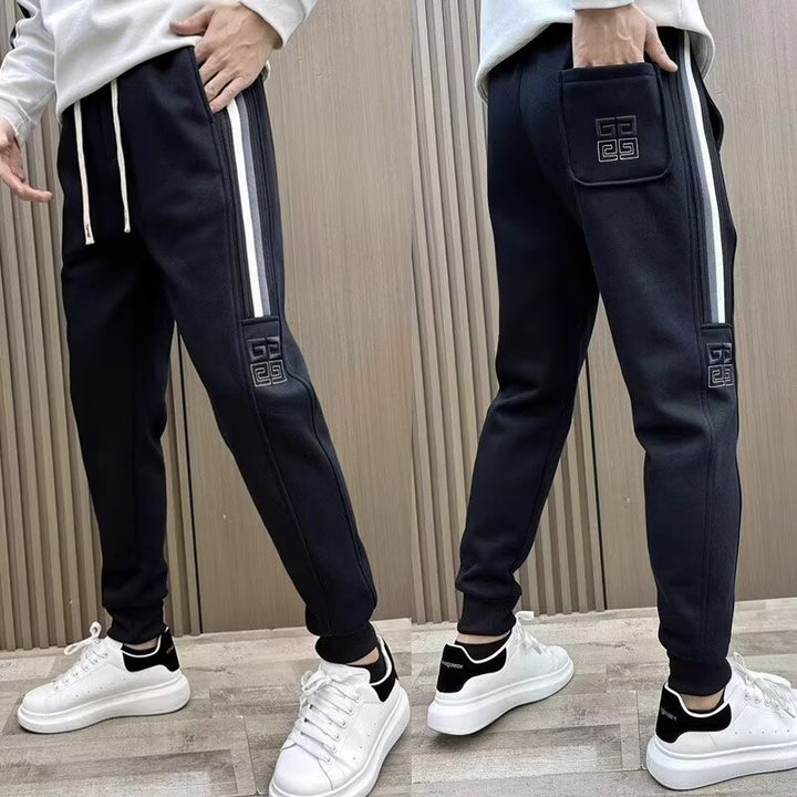Men's sporty jogging pants with pockets Mune Fashion