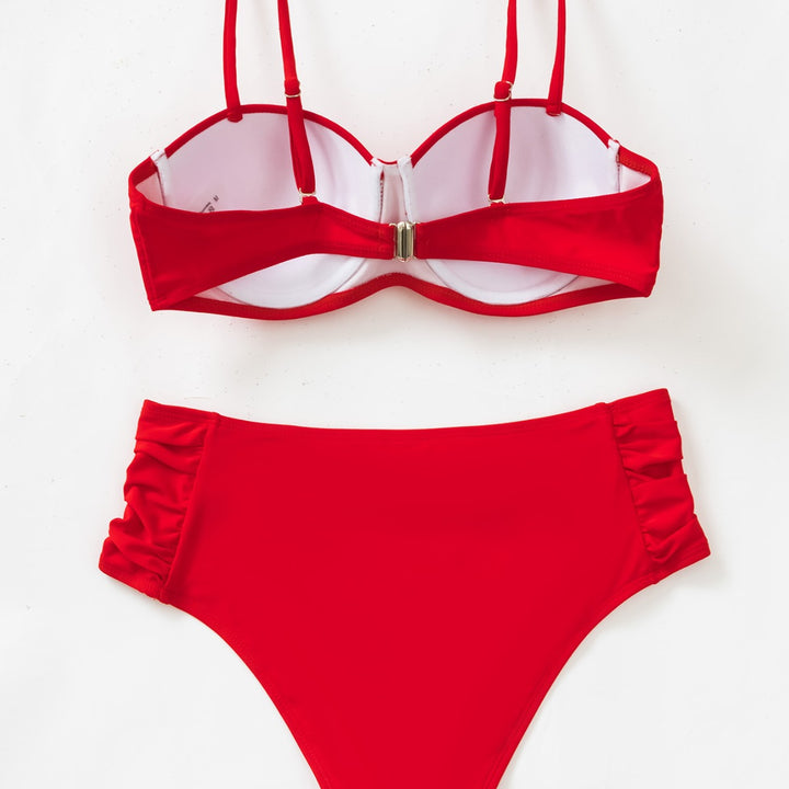 Ladies Push-Up Bikini with Ruffle Details Mune Fashion