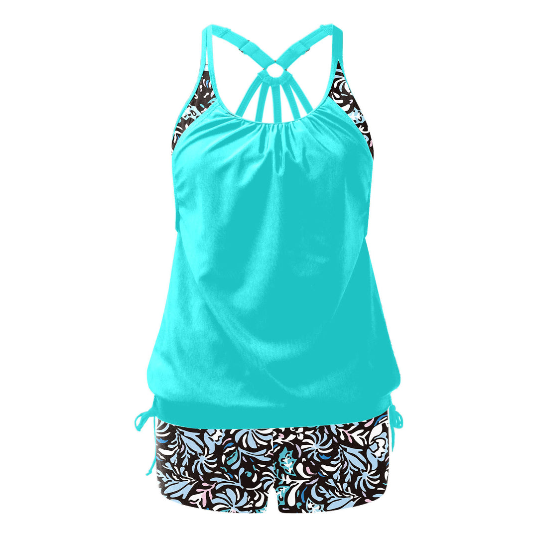 Women's tankini set with feminine design and fashionable accents Mune Fashion
