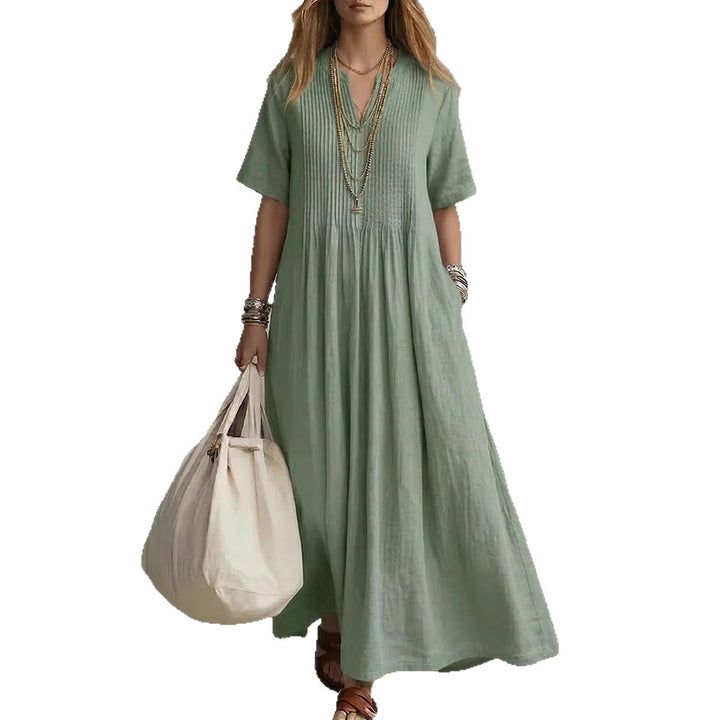 Ladies Long Summer Dress Mune Fashion