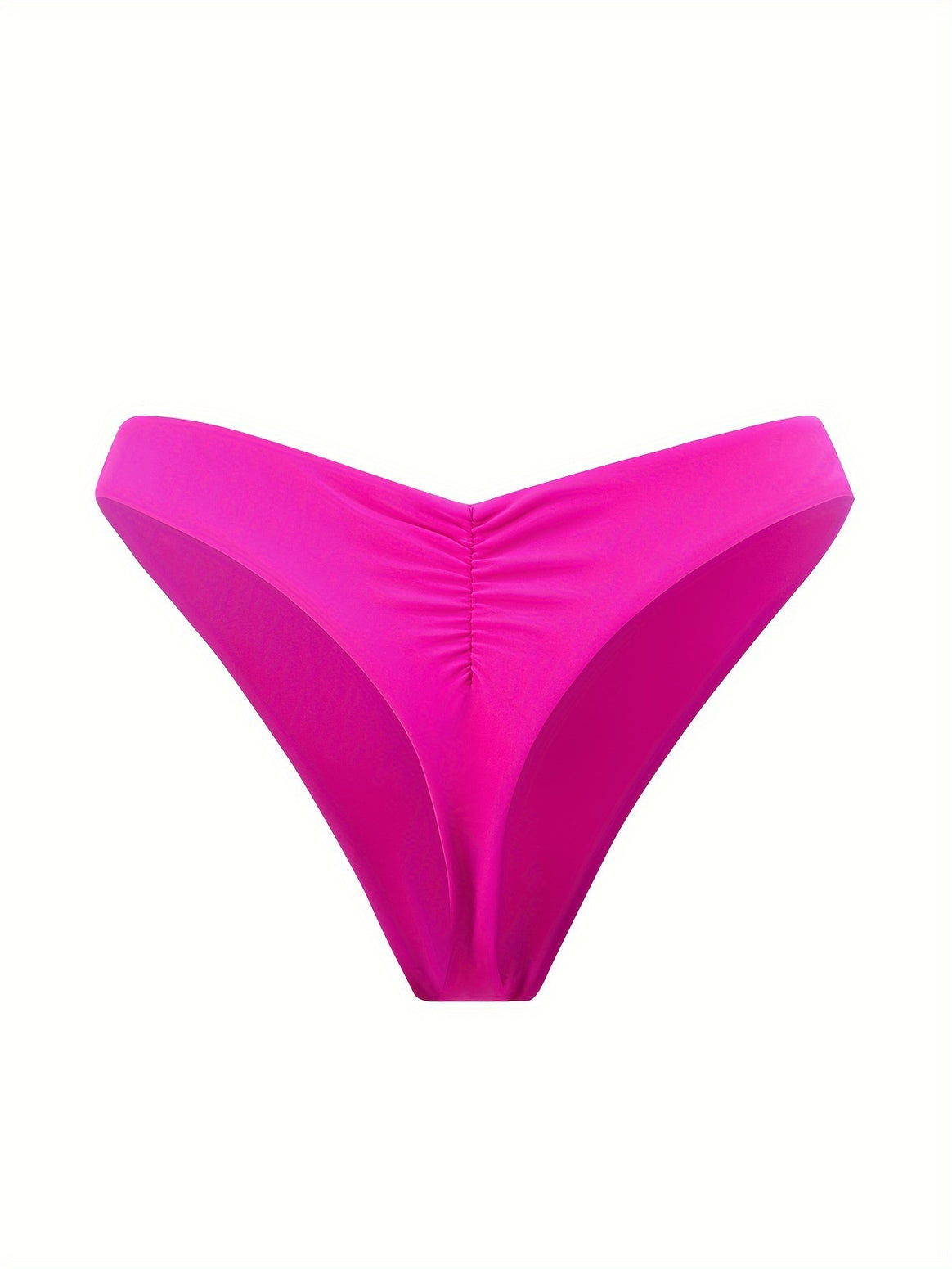 Women's bikini bottom with side ruffle details and high cut Mune Fashion