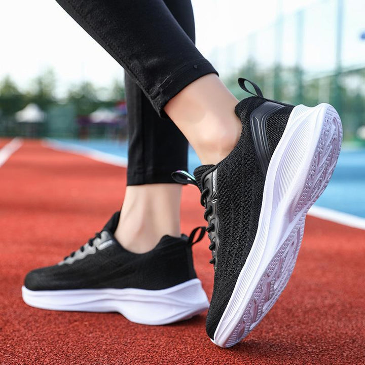 Unisex nan seamless knit performance sneaker with cushioned wave midsole Mune Fashion