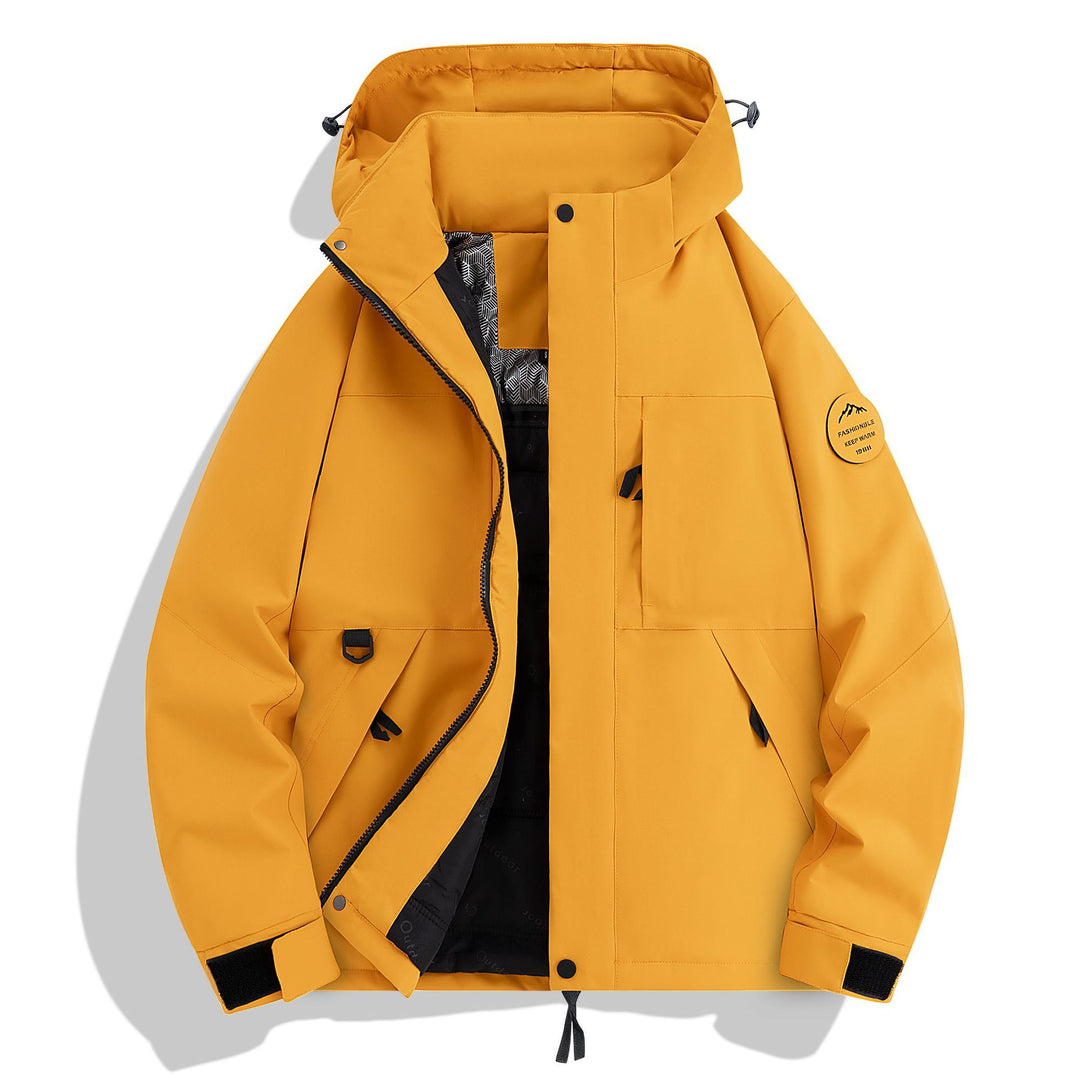 Men's Waterproof and Breathable Softshell Outdoor Jacket Mune Fashion