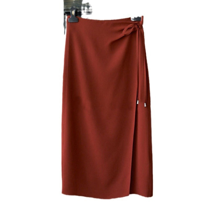 Women Elegant Wrap Skirt Made of High-Quality Fabric Mune Fashion