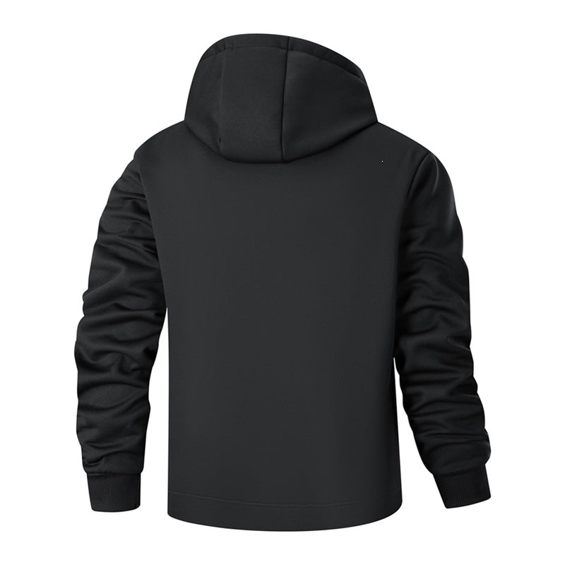 Men's Hooded Zip Jacket Mune Fashion