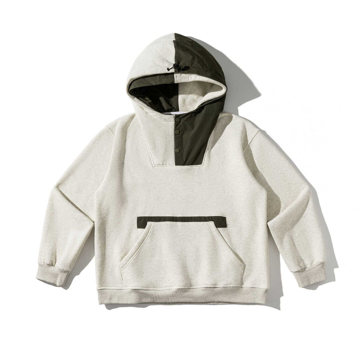Unisex Oversize Hoodie with technical front panel and kangaroo pocket Mune Fashion