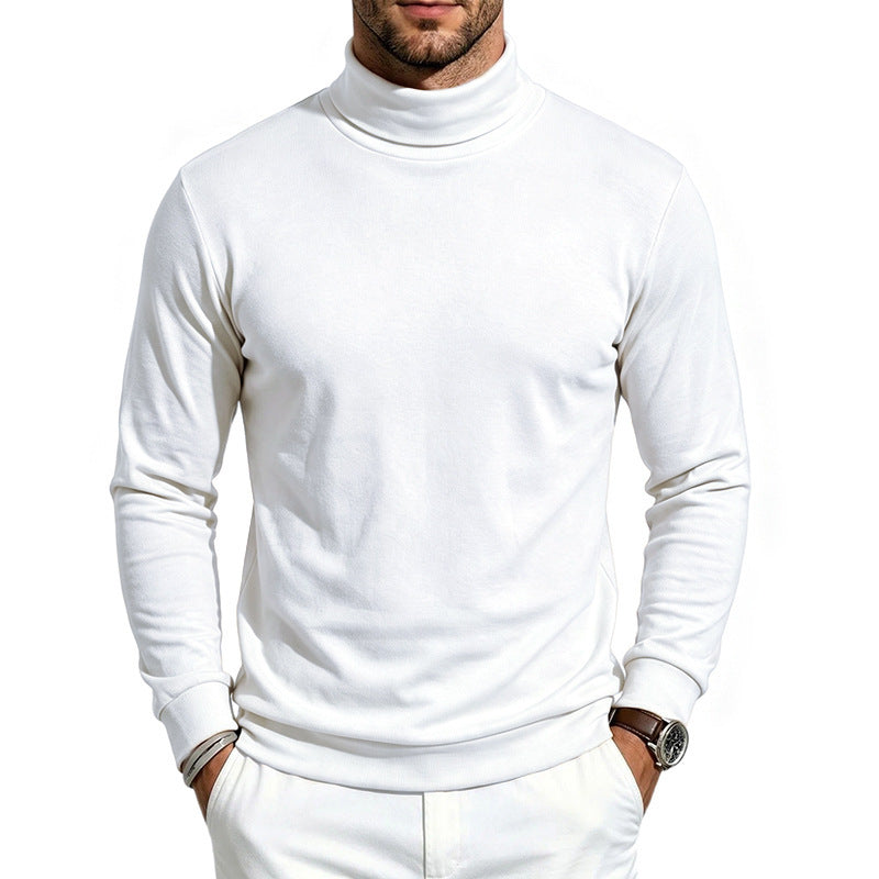 Men's slim fit fine knit turtleneck sweater Mune Fashion