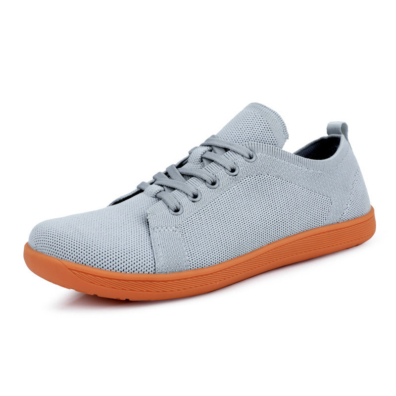 Men's seamless knit casual sneaker with ergonomic flex sole Mune Fashion