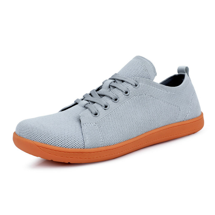 Men's seamless knit casual sneaker with ergonomic flex sole Mune Fashion