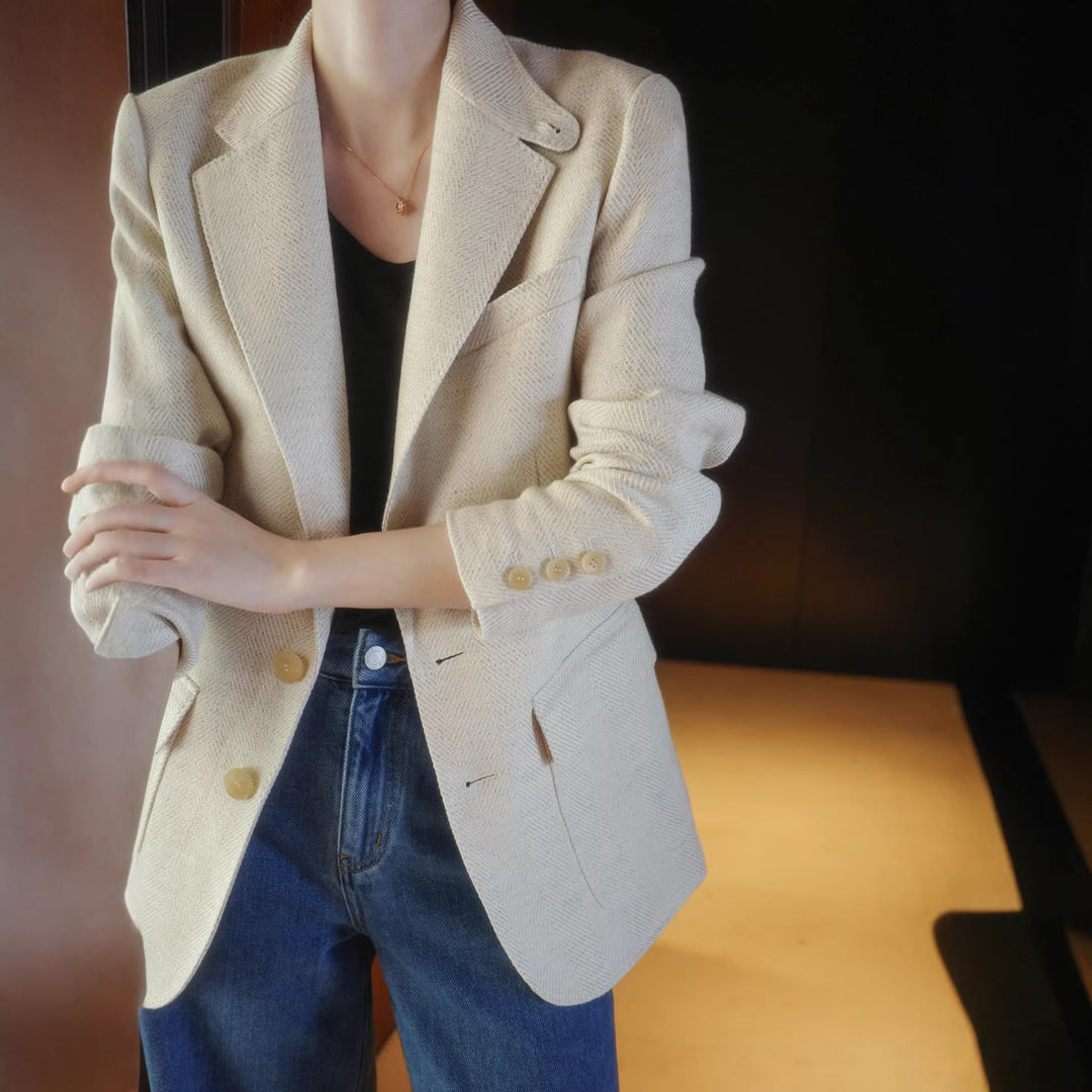Women Elegant Structured Blazer Mune Fashion