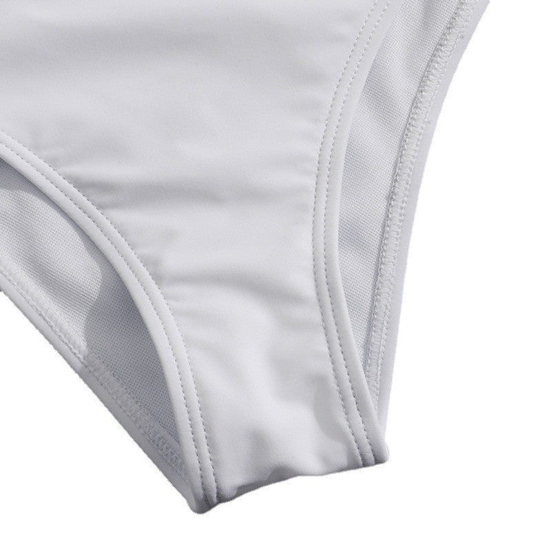 Women's one-piece swimsuit with elegant ruffle details Mune Fashion