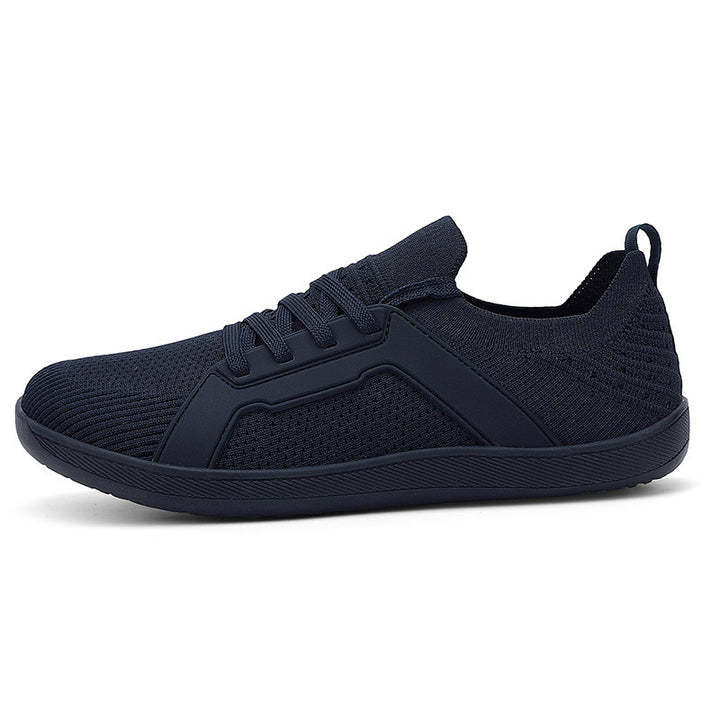 Men's urban knitted casual sneakers with elastic slip-on shaft, thermoplastic side reinforcement, and shock-absorbing lightweight sole Mune Fashion