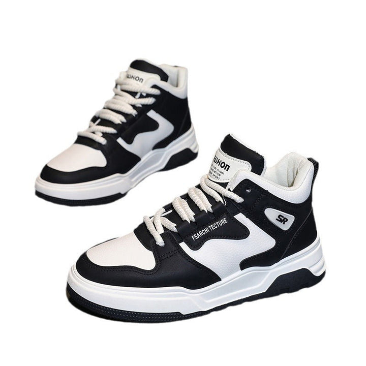 Women's sporty high-top sneakers with slip-resistant sole and padded interior Mune Fashion